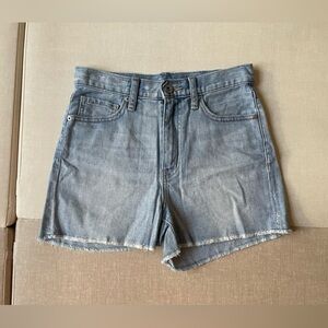 Uniqlo High Rise Jean Shorts